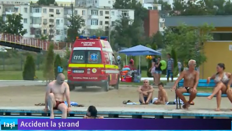 Accident la strand Imagine