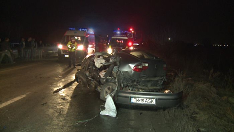 Accident mortal in comuna Sag. Un tanar de 22 de ani si-a pierdut viata, iar trei persoane au fost ranite Imagine