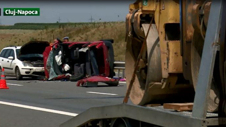 Accident mortal pe Autostrada Transilvania Imagine