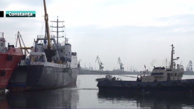 Accident naval in Portul Constanta Imagine