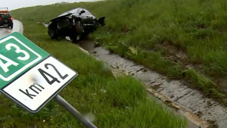 Accident pe autostrada Transilvania Imagine