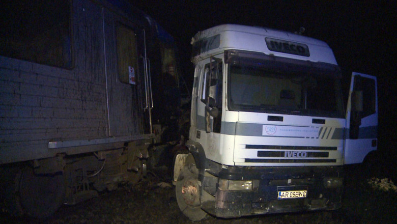 Accident pe calea ferata, in judetul Arad Imagine