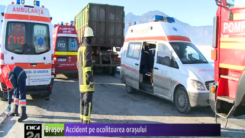 Accident pe ocolitoarea orasului Imagine