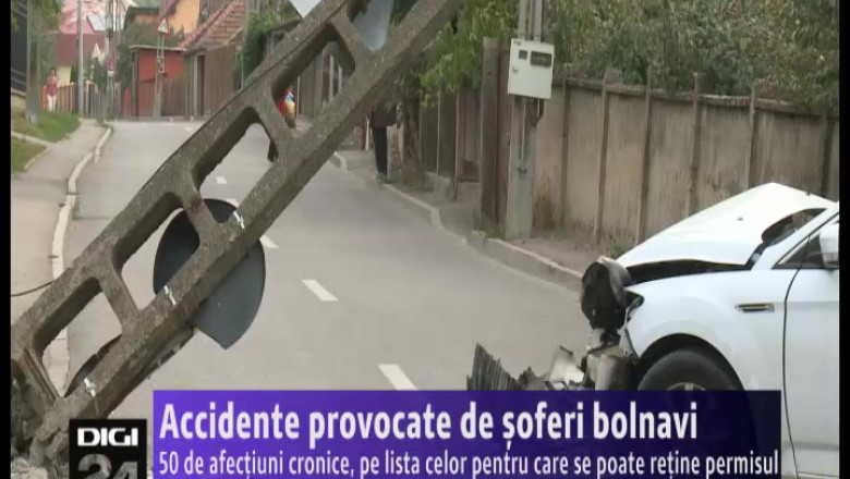 Accidente provocate de soferi bolnavi Imagine
