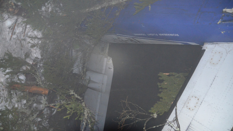 ACCIDENTUL AVIATIC. Ancheta a fost preluata de procurorii din Alba Imagine