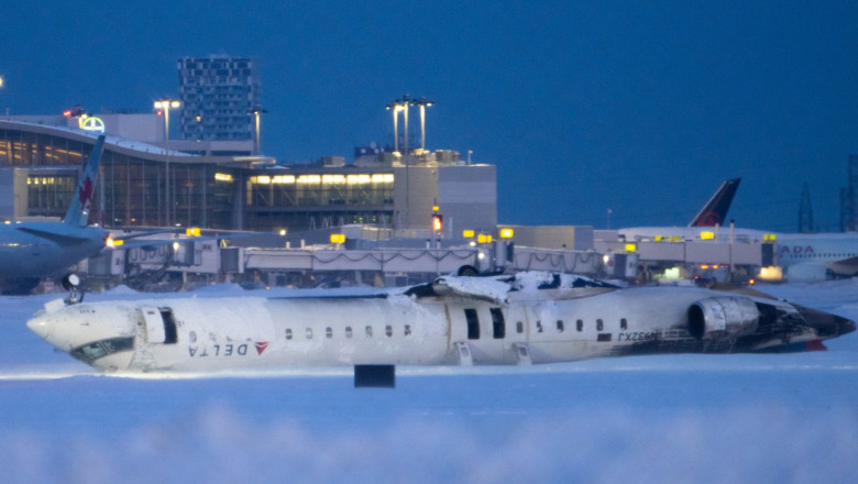 Accidentul aviatic de la Toronto: cum au fost salvati cei 80 de pasageri de designul inteligent al aeronavei Bombardier CRJ900 Imagine