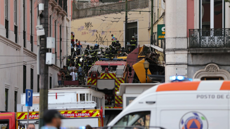 Accidentul de funicular din Lisabona: publicarea primelor concluzii ale anchetei, amanata Imagine