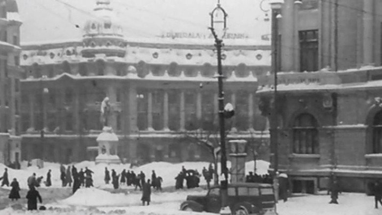 Aceeasi iarna, alta perspectiva. Intoarcere in timp la ninsorile de acum 60 de ani  Imagine