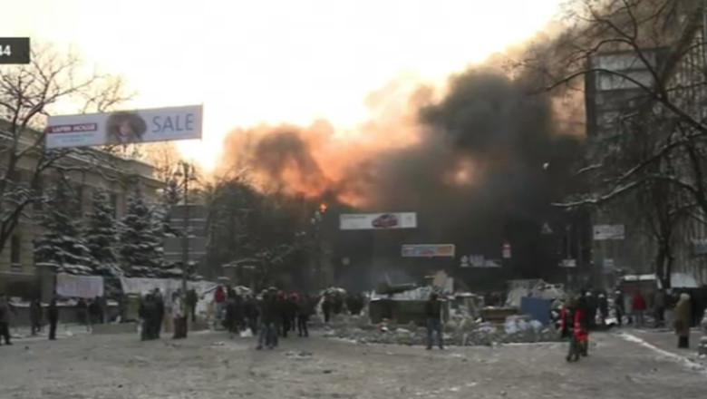 Acord intre putere si opozitie in Ucraina: incetarea violentelor si eliberarea protestatarilor arestati Imagine