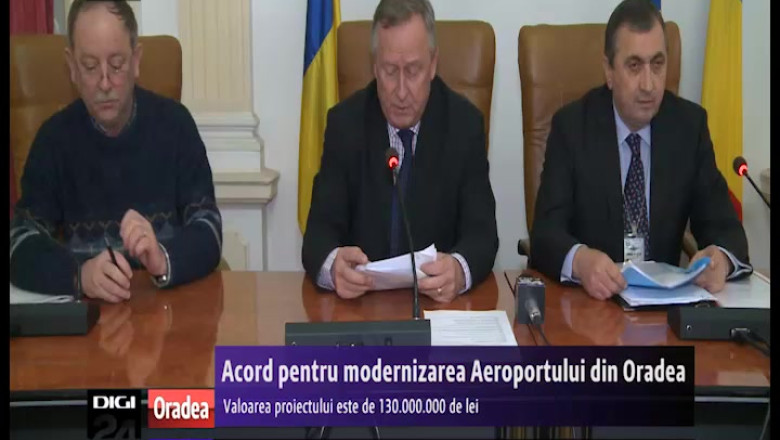 Acord pentru modernizarea Aeroportului din Oradea. A fost lansata licitatia pentru proiectul in valoare de 130.000.000 de lei Imagine