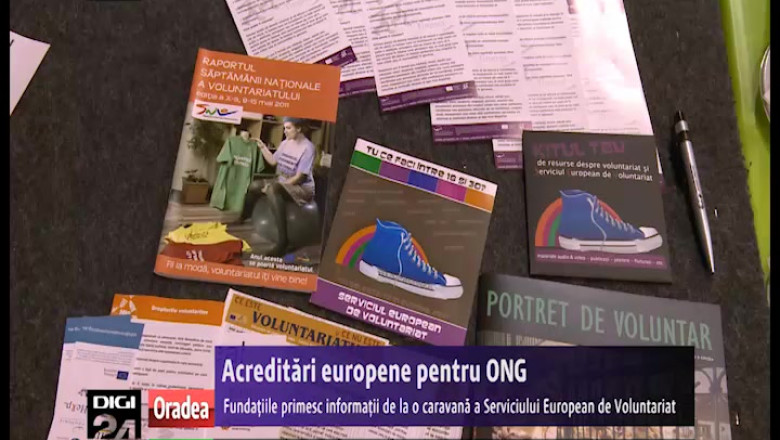 Acreditari europene pentru ONG. Fundatiile primesc informatii de la o caravana a Serviciului European de Voluntariat Imagine