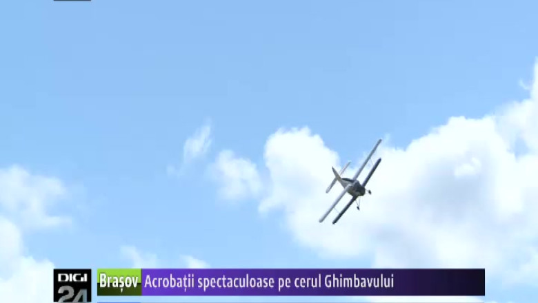 Acrobatii spectaculoase pe cerul Ghimbavului Imagine