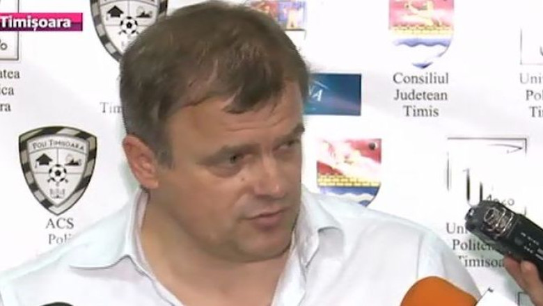ACS Poli Timisoara a retrogradat in Liga a II-a. Timofte: la Medias a fost un circ, o rusine Imagine