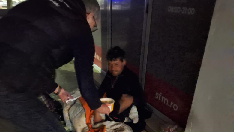 Actiune de numarare a persoanelor fara adapost din Capitala. Demersul se desfasoara in 35 de orase europene Imagine