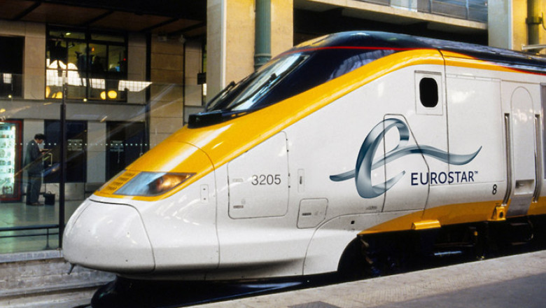 Activitatea Eurostar este suspendata din cauza unui incendiu Imagine