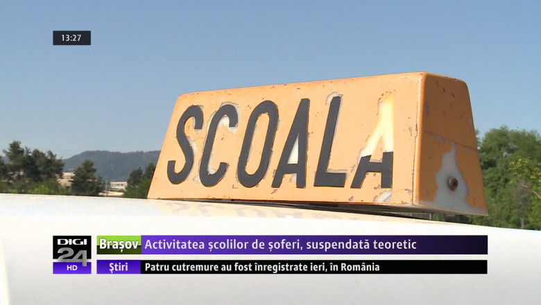 Activitatea scolilor de soferi, suspendata teoretic Imagine