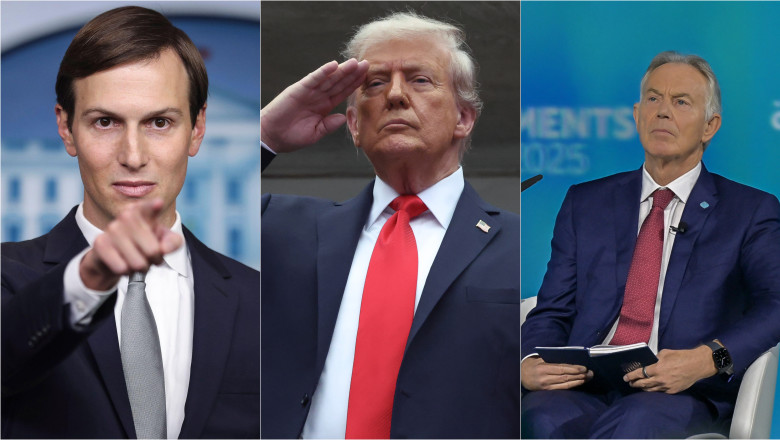 Actorii cheie in planul lui Trump pentru Fasia Gaza. Relatia din culise dintre Tony Blair si Jared Kushner, considerata esentiala Imagine