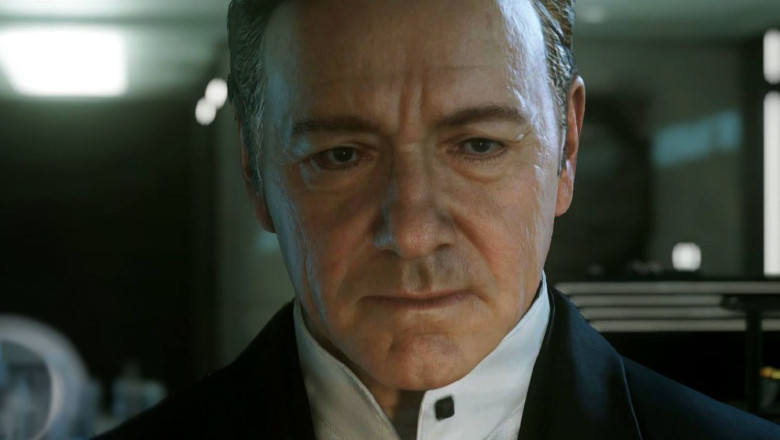 Actorul Kevin Spacey si-a imprumutat vocea si chipul pentru jocul video "Call of Duty" Imagine