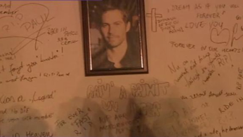 Actorul Paul Walker a fost comemorat in Bucuresti si in mai multe orase din tara Imagine