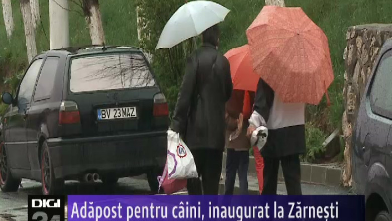 Adapost pentru caini, inaugurat la Zarnesti Imagine