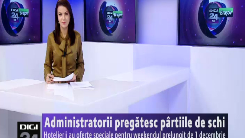 Administratorii pregatesc partiile de schi in Poiana Brasov pentru weekendul prelungit Imagine