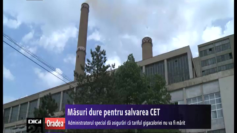 Administratorul special anunta masuri dure pentru salvarea CET Oradea Imagine
