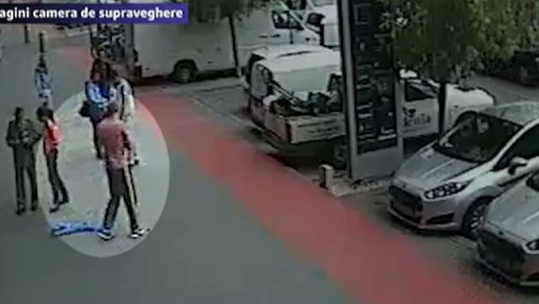 Adolescent injunghiat in centrul Timisoarei Imagine