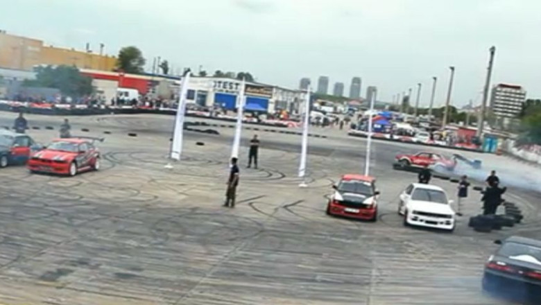 Adrenalina pe patru roti: primul concurs de drifturi organizat in Romania Imagine