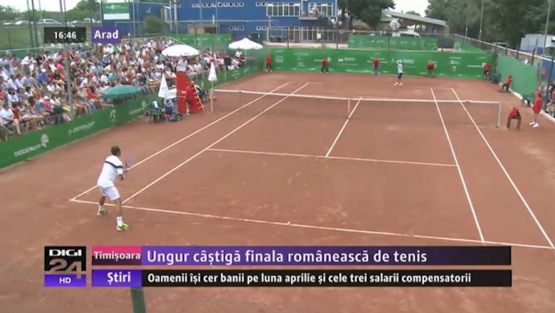 Adrian Ungur castiga finala romaneasca de la Arad Imagine