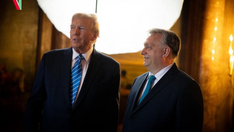 „Aduceti-ne pacea, domnule presedinte”. Viktor Orban s-a intalnit cu Donald Trump si i-a cerut sa revina la Casa Alba Imagine