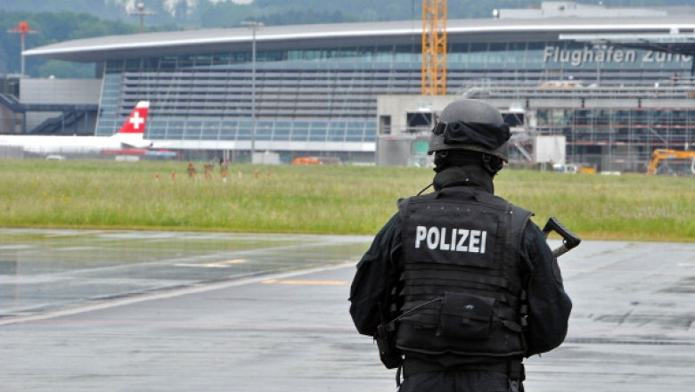 Aeroportul din Zurich, inchis partial in urma unei „amenintari”. Activitatea va reveni la normal marti Imagine