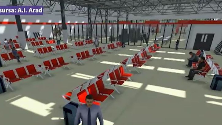 Aeroportul International Arad se extinde. Un terminal de marfa va fi transformat intr-unul de pasageri Imagine
