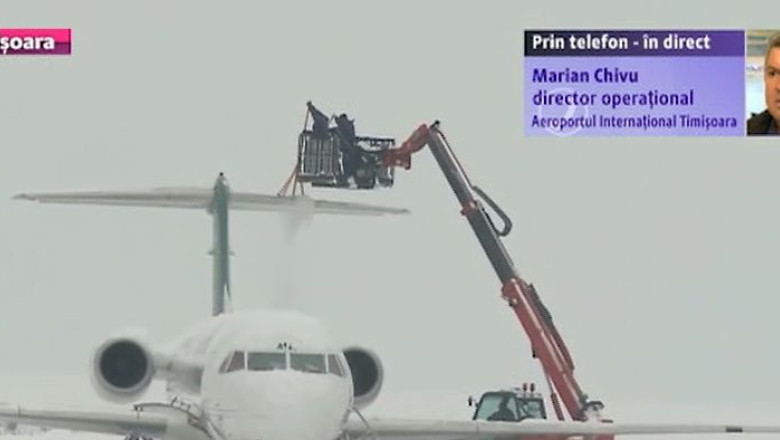 Aeroportul International Timisoara: curse aeriene anulate, zboruri intarziate Imagine