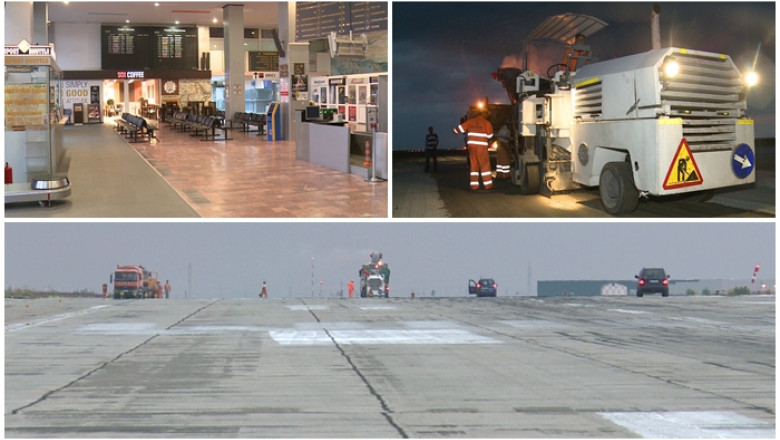 Aeroportul International ”Traian Vuia” Timisoara, oficial inchis: a inceput refacerea pistei! Imagine