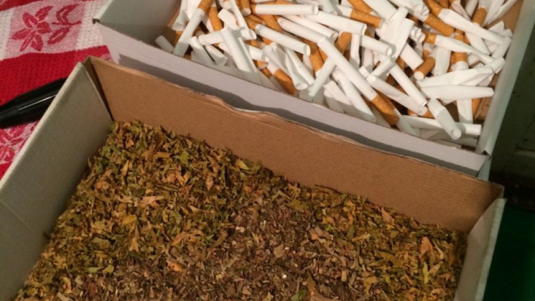 Afacere cu tigari confectionate manual, descoperita intr-o comuna din Bihor Imagine