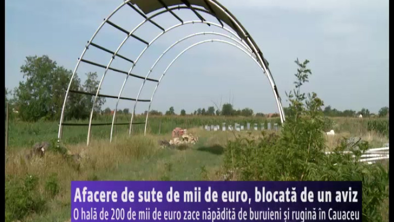 Afacere de sute de mii de euro, blocata de un aviz  Imagine