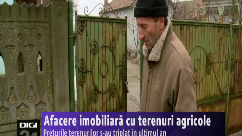 Afacere imobiliara cu terenuri agricole. Preturile terenurilor s-au triplat, in ultimul an. Imagine