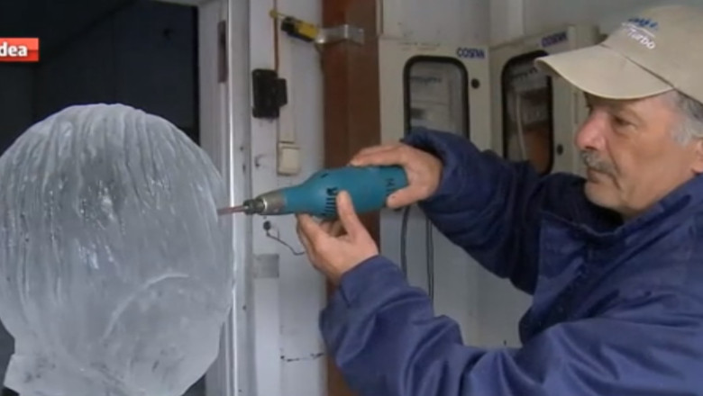 Afacerea cu gheata, care aduce unor oradeni un profit de un milion de euro pe an Imagine