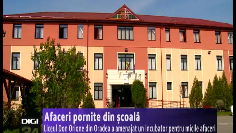 Afaceri pornite din scoala. Liceul Don Orione din Oradea a amenajat un incubator pentru micile afaceri Imagine