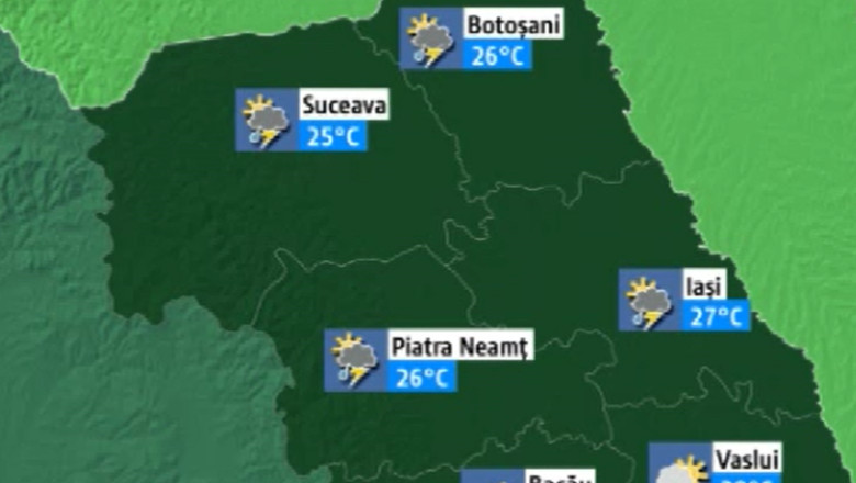 Afla de la Digi24 Iasi prognoza meteo pentru weekend Imagine