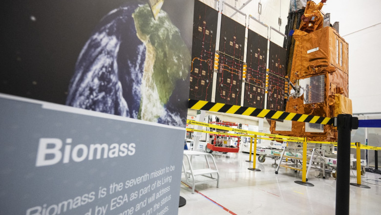 Agentia Spatiala Europeana a prezentat satelitul care va masura padurile de pe Terra. Cand va fi plasat pe orbita Imagine