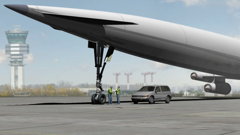 Agentia Spatiala Europeana proiecteaza un avion care va zbura cu o viteza de 8 ori mai mare decat cea a sunetului Imagine