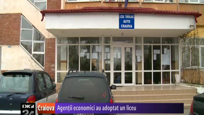 Agentii economici au adoptat un liceu din Craiova Imagine