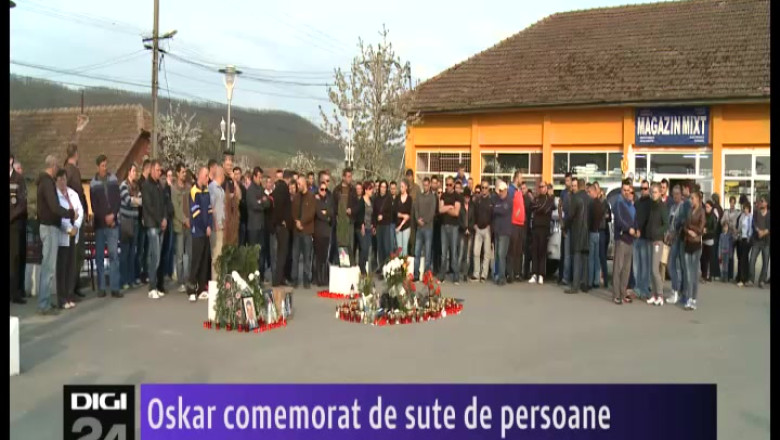 Agentul ucis in Bihor, comemorat de sute de persoane Imagine