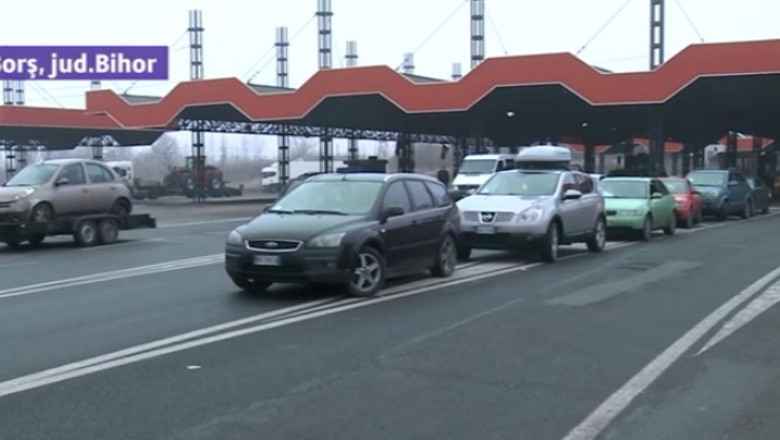 Aglomeratie in vami. Romanii din strainatate se intorc acasa de Sarbatori Imagine