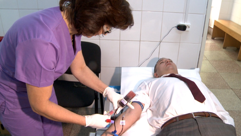 Aglomeratie la donare. La Centrul de Transfuzii din Iasi numarul donatorilor s-a triplat Imagine