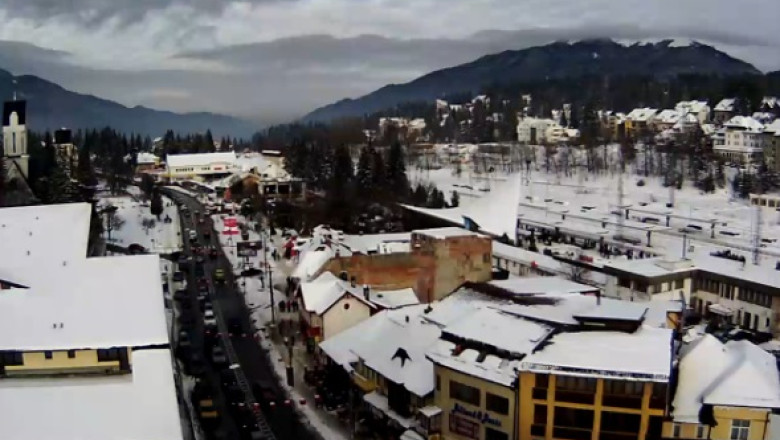 Aglomeratie pe DN 1, pe sensul de urcare catre Brasov Imagine