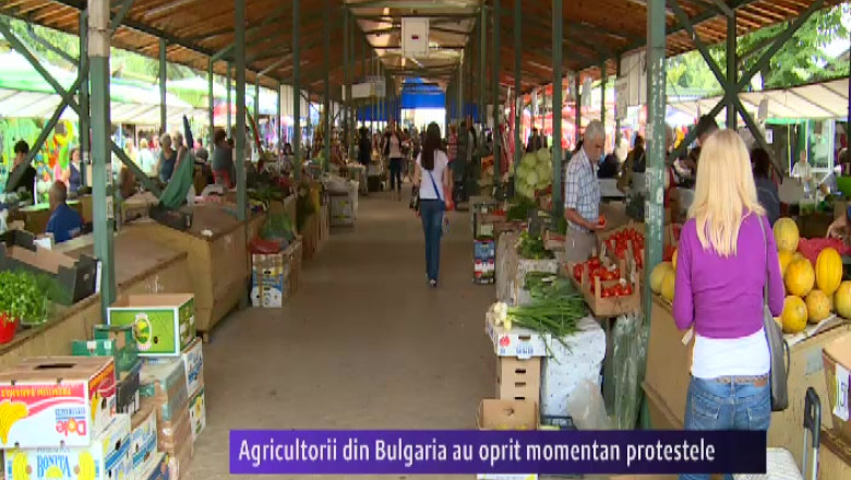 Agricultorii din Bulgaria au oprit momentan protestele Imagine