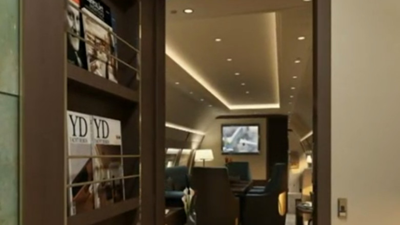 Air Force One de Romania. Avion luxos, avand confortul unui hotel de 5 stele Imagine