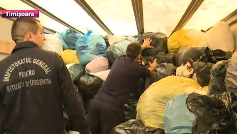 Ajutoare pentru sinistratii din Serbia  Imagine